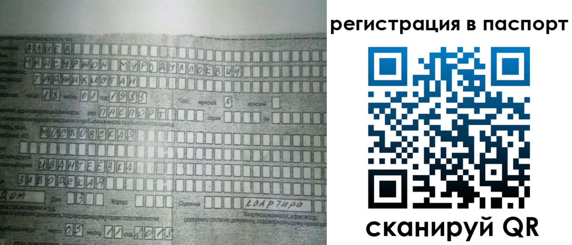 временная регистрация законно в Ипатово